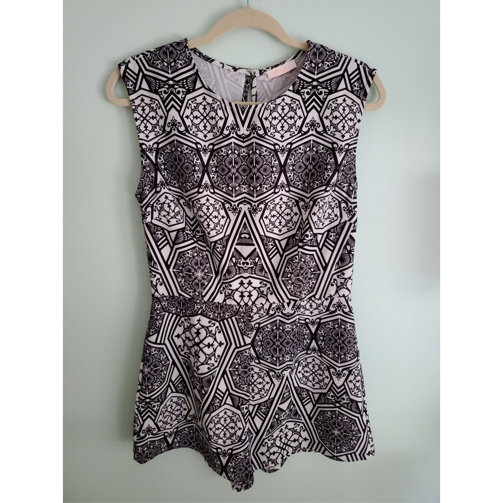 ISLA Romper Black/ White S